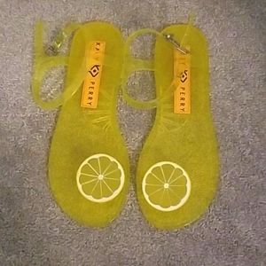 Katy Perry scented lemon sandals